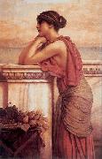 John William Godward By the Wayside china oil painting artist